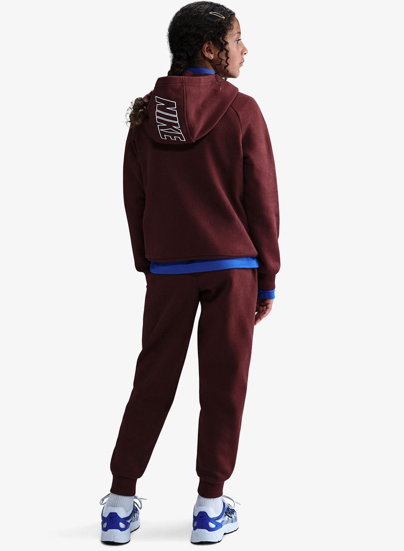 نايكي بدلة رياضية بغطاء رأس من الصوف للأطفال - Image 2