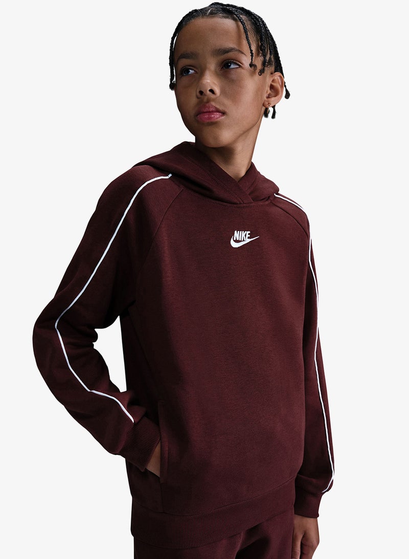 نايكي بدلة رياضية بغطاء رأس من الصوف للأطفال - Image 4