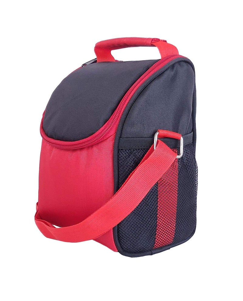 FOONTY Men Women Polyurethane Waterproof Lunch Bag (Black, FFFLB8013A) - Image 1