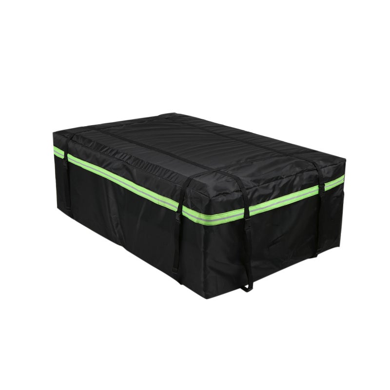 Waterproof Cargo Bag Car Roof Cargo Carrier with Night Reflective Strip Universal Luggage Bag Storage Cube Bag for Travel Camping - Image 1