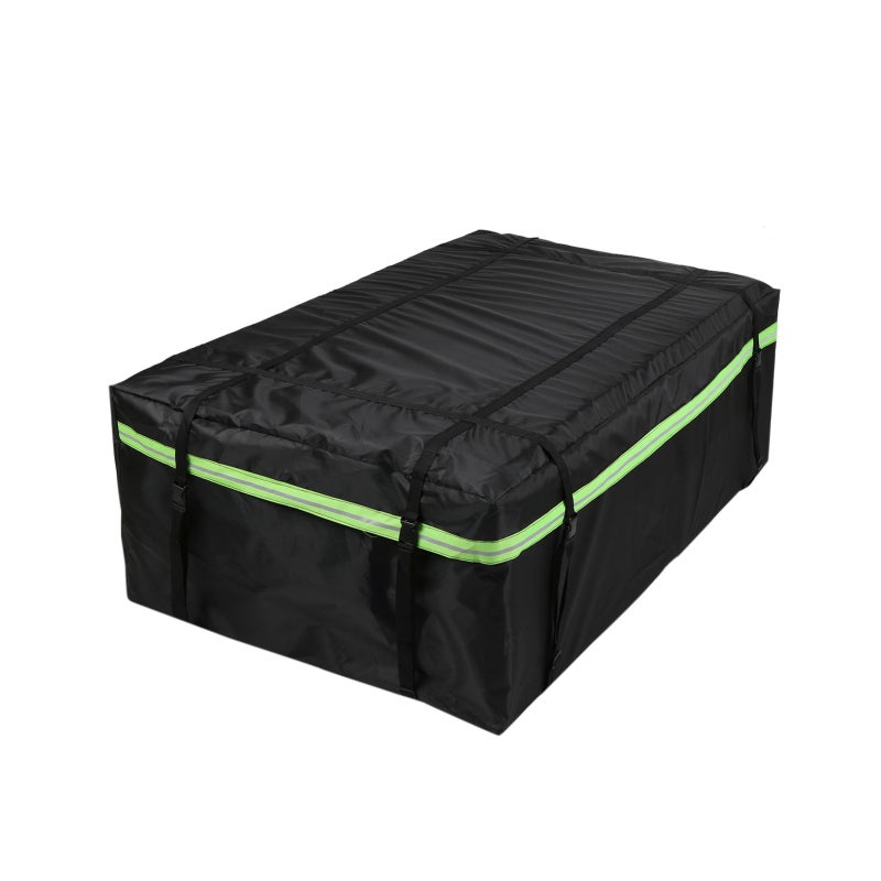 Waterproof Cargo Bag Car Roof Cargo Carrier with Night Reflective Strip Universal Luggage Bag Storage Cube Bag for Travel Camping - Image 3