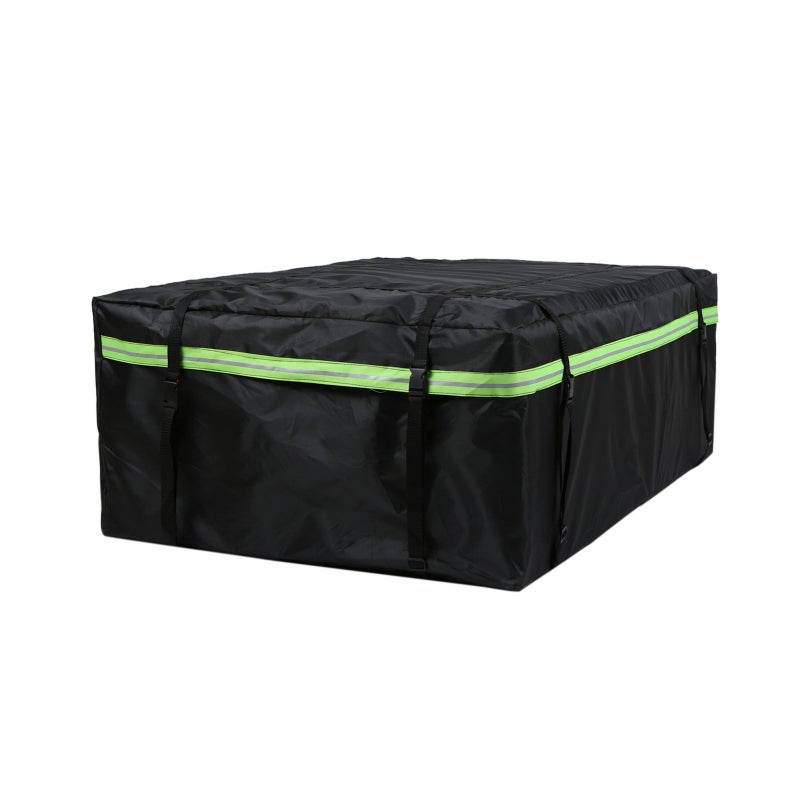 Waterproof Cargo Bag Car Roof Cargo Carrier with Night Reflective Strip Universal Luggage Bag Storage Cube Bag for Travel Camping - Image 2