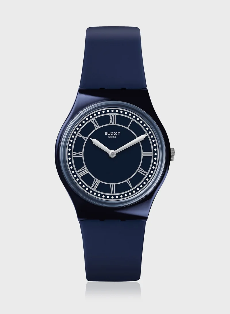 Swatch Blue Ben Analog Watch