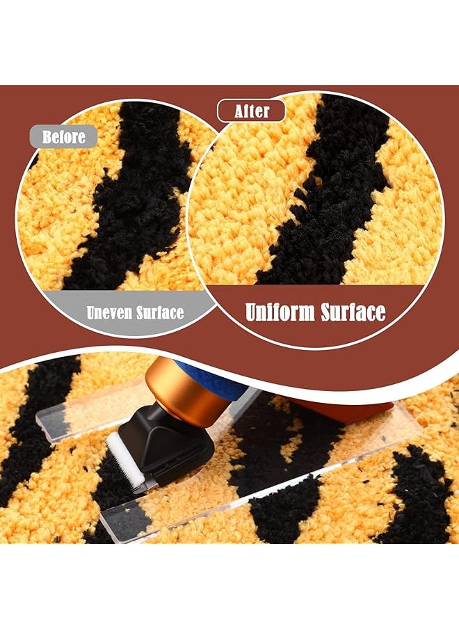 erorex Shearing Guide For Carpet Trimmer Rug Tufting Carver Holder Base Acrylic Shearing Guide For Rug Tufting To Keep Your Rug Surface Uniform Excluding Carpet Trimmer  - Image 3