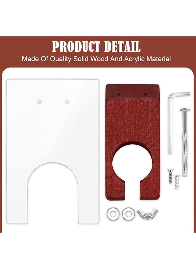 Shearing Guide For Carpet Trimmer Rug Tufting Carver Holder Base Acrylic Shearing Guide For Rug Tufting To Keep Your Rug Surface Uniform Excluding Carpet Trimmer