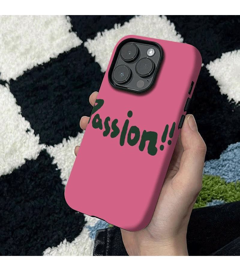 The Passion Pattern Film Two In One Phone Case Compatible With iPhone X 11 12 13 14 15 16 17 - Image 1