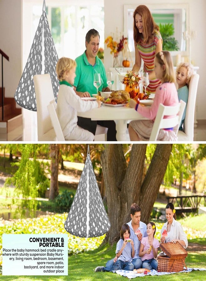 VParents Sleeping Essentials Set with Mosquito Net & Spring (Grey) | Window Hanger not Included, Sunny - Image 4