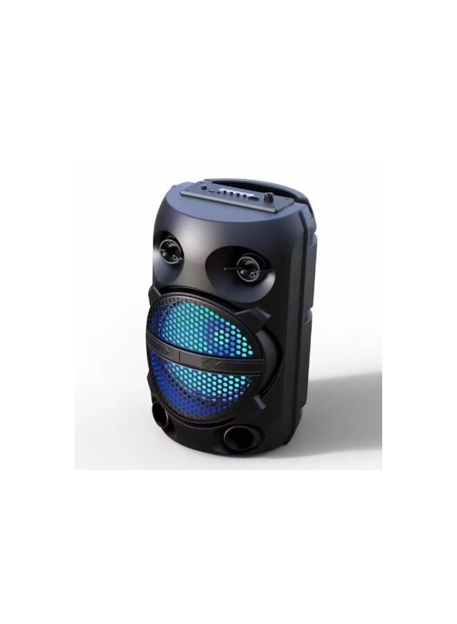 LC Portable Wireless Speaker with LED Light and Deep Bass Sound - Image 5