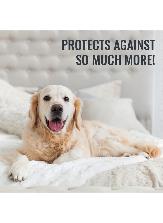 DMI - Waterproof Mattress Protector and Mattress Cover, Encased Zippered Fit, Twin, Packaging may vary - Image 1