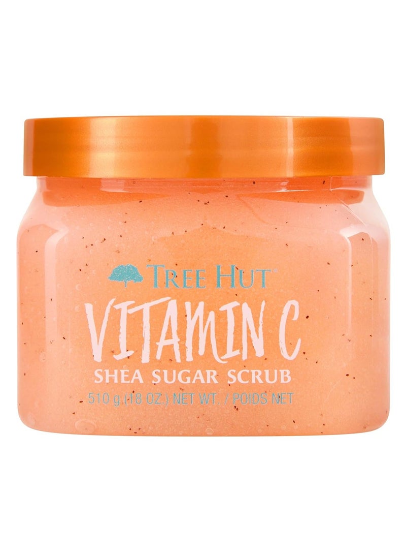Tree Hut Tree Hut Vitamin C and Vanilla Shea Sugar Body Scrubs, Both 18 oz, Ultra Hydrating and Exfoliating  - Image 3