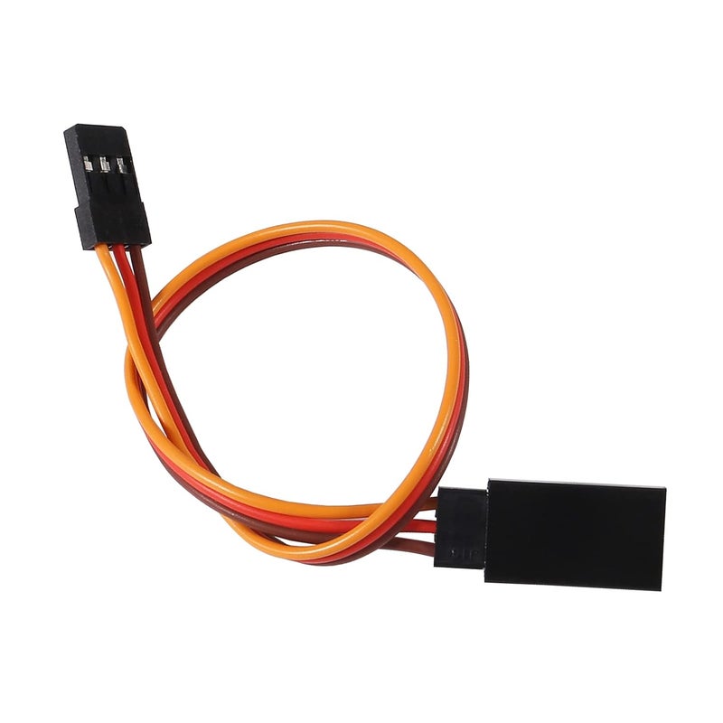 ACEIRMC 10pcs 3-Pin Servo Extension Cable Cord Female to Male Lead Wire Connector JR for RC Car Airplanes Remote Control (20cm) - Image 4