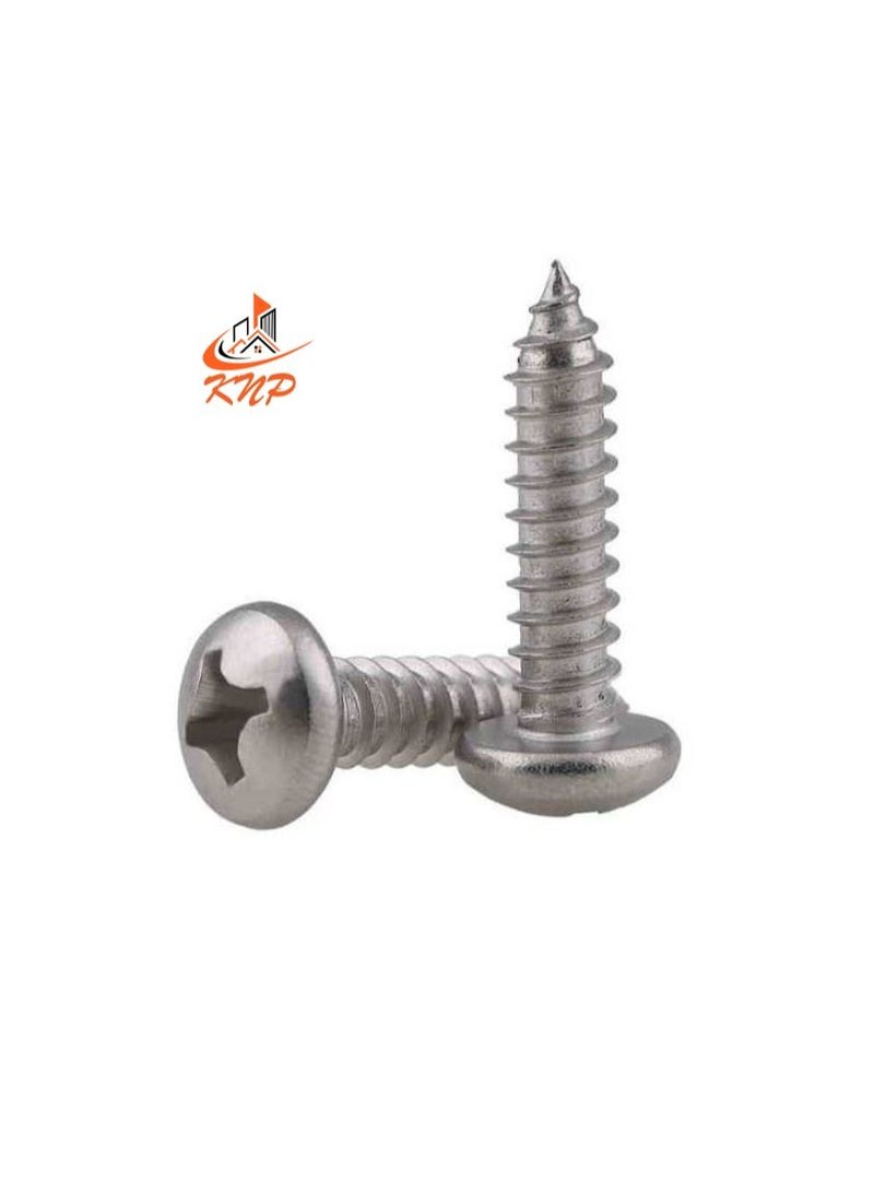 KNP Pan Head Self-Tap Screws - Pack of 40 (3/4" x 8g) - Image 2