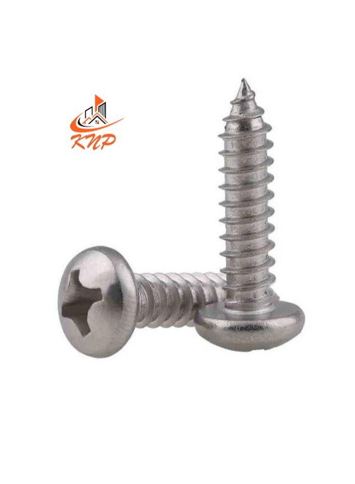 KNP Pan Head Self-Tap Screws - Pack of 40 (3/4" x 8g) - Image 3