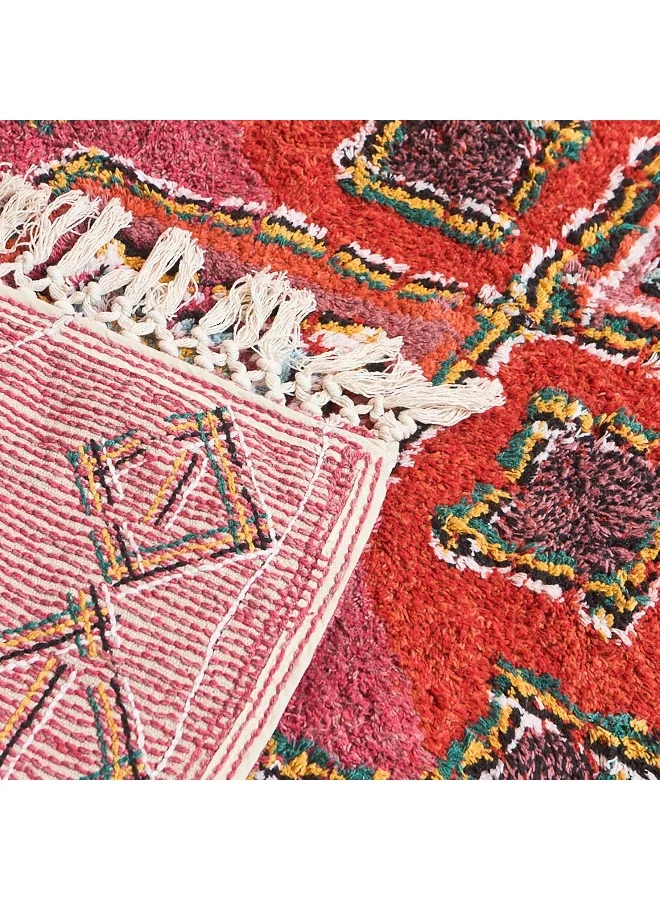 Chumbak Colour Block Floor Rug