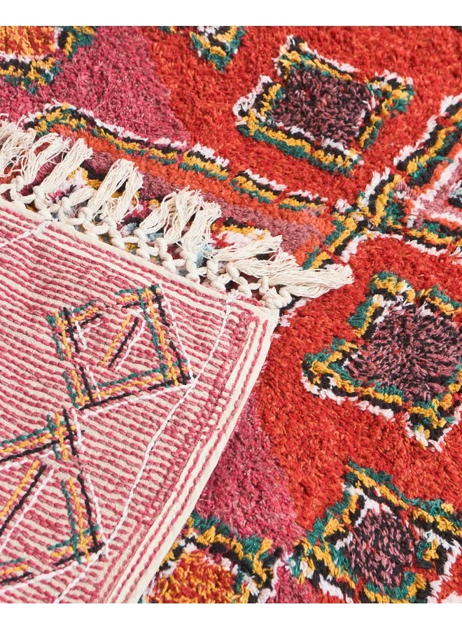 Chumbak Colour Block Floor Rug