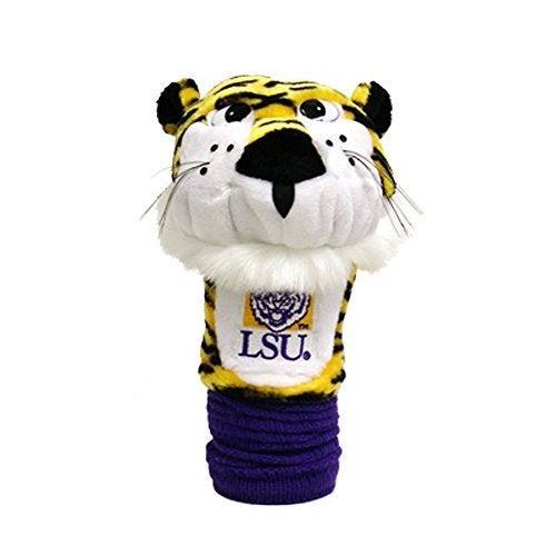 Team Golf NCAA LSU Tigers Mascot Head Cover Mascot Golf Club Headcover, Fits most Oversized Drivers, Extra Long Sock for Shaft Protection, Officially Licensed Product - Image 4