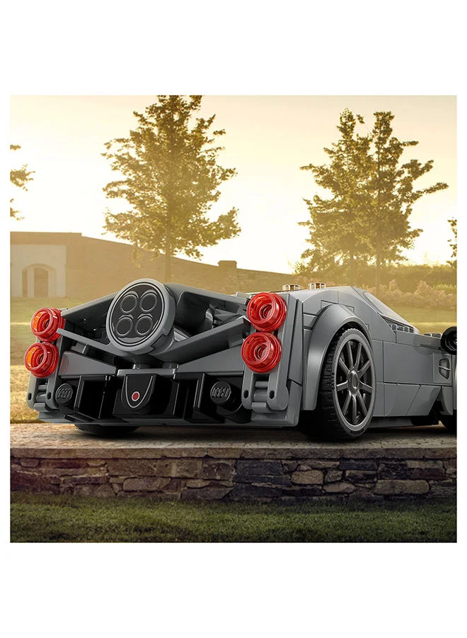 LEGO Speed Champions Pagani Utopia 76915 Hypercar Model; Collectible Building Toy Set; Gift for Kids Aged 9+ Who Love Imaginative Play and Passionate Vehicle Fans; Includes a Driver Minifigure (249 Pieces)