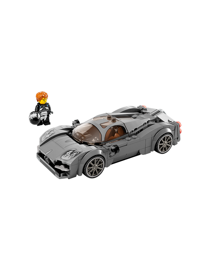 LEGO Speed Champions Pagani Utopia 76915 Hypercar Model; Collectible Building Toy Set; Gift for Kids Aged 9+ Who Love Imaginative Play and Passionate Vehicle Fans; Includes a Driver Minifigure (249 Pieces)