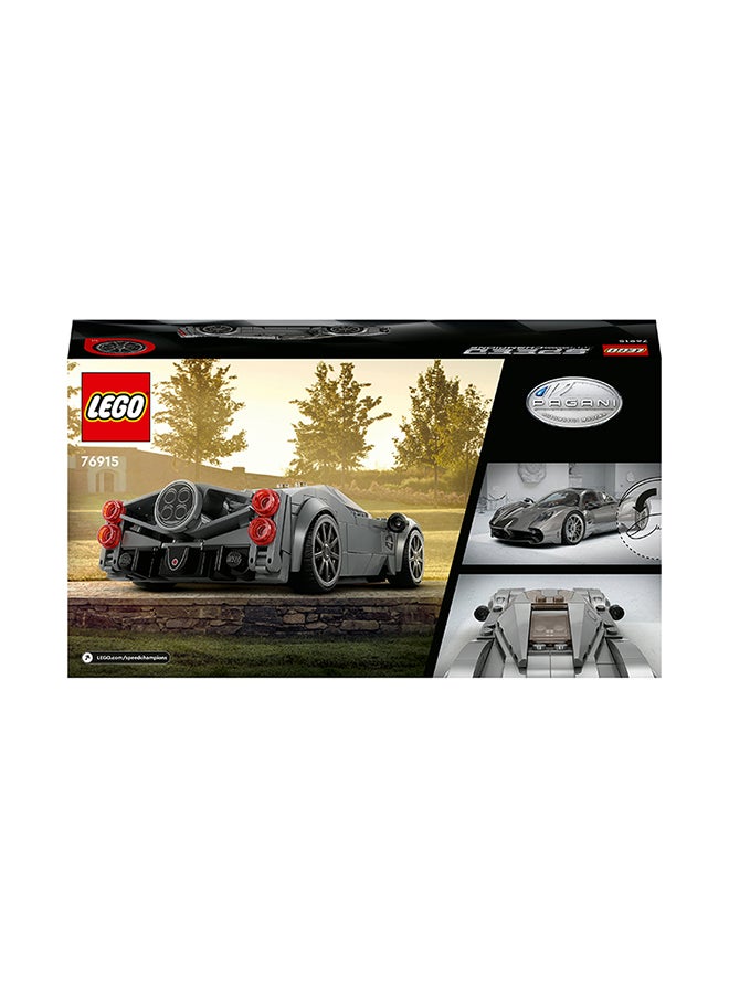 LEGO - Speed Champions Pagani Utopia 76915 Hypercar Model; Collectible Building Toy Set; Gift for Kids Aged 9+ Who Love Imaginative Play and Passionate Vehicle Fans; Includes a Driver Minifigure (249 Pieces) - Image 1