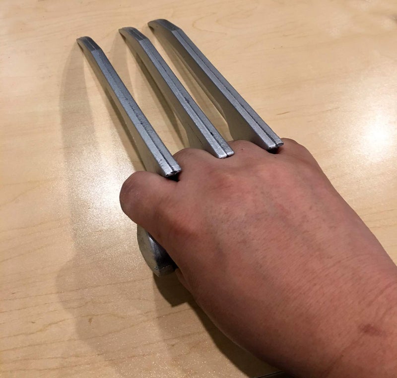 GIFT زوج من مخالب وولفرين إكس-مين الرغوية 2 قطعة زي تنكر جديد! - Image 5