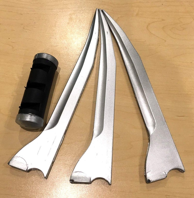 GIFT زوج من مخالب وولفرين إكس-مين الرغوية 2 قطعة زي تنكر جديد! - Image 4