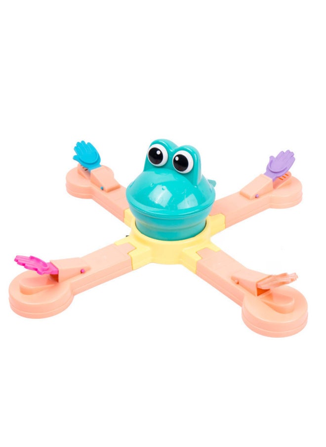 null - Frog Eating Bean Adventure Fun Projection Feeding Worm Eating Benefit Leisure Smart Competitive Multiplayer Interactive Desktop Game Batch-Color:Feeding Frog-Purple [Battery + Screwdriver]] - Image 1