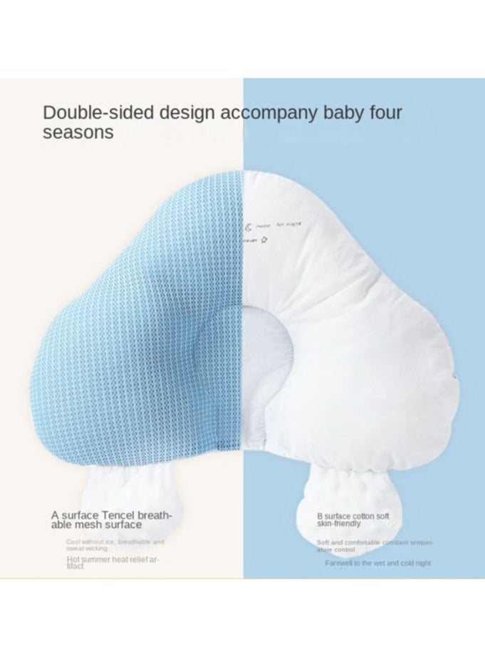 100% Cotton High Quality Soft U Shape Washable Comfortable Sleeping Baby Pillow For Newborn Baby - Image 2