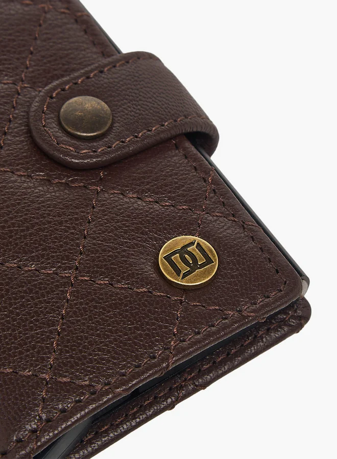 DUCHINI  Men Bi-Fold Leather Automatic Card Holder for Men | Best Price UAE