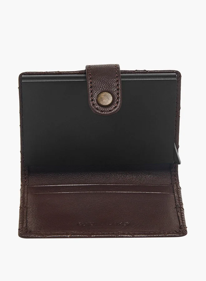 DUCHINI  Men Bi-Fold Leather Automatic Card Holder for Men | Best Price UAE