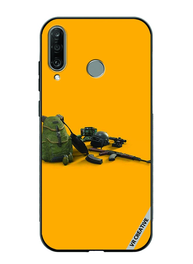 VR CREATIVE Protective Case Cover For Huawei P30 Lite Pubg Weapons Design Multicolour - Image 1