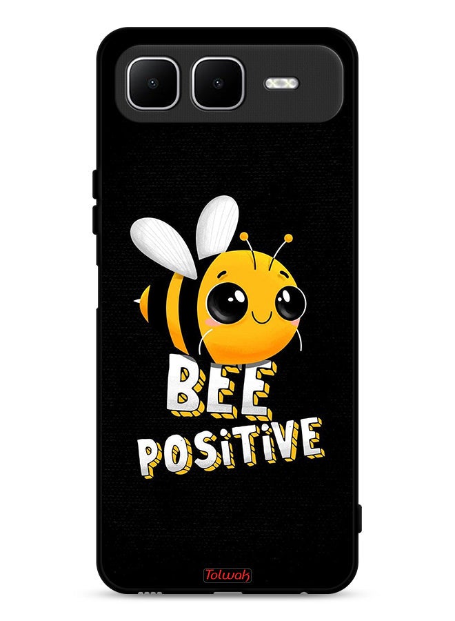 Tolwak Infinix Smart 10 Plus Protective Case Cover Bee Positive