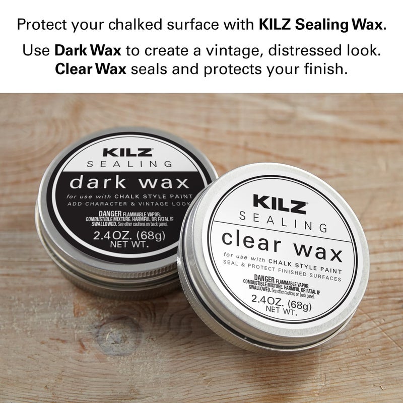 KILZ Protective Sealing Wax  Interior  Clear  2.4 Ounces - Image 2
