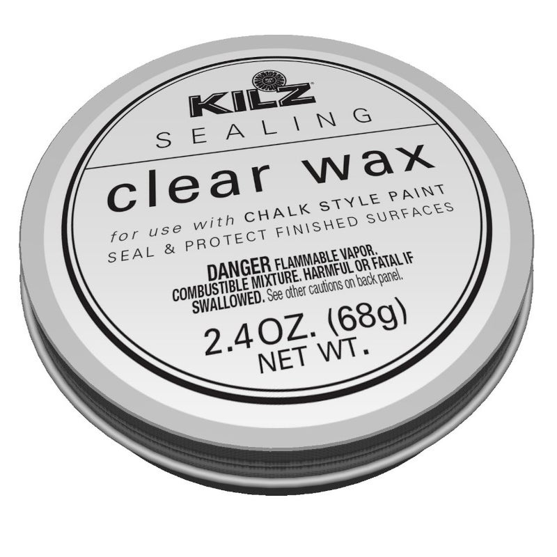 KILZ Protective Sealing Wax  Interior  Clear  2.4 Ounces - Image 1