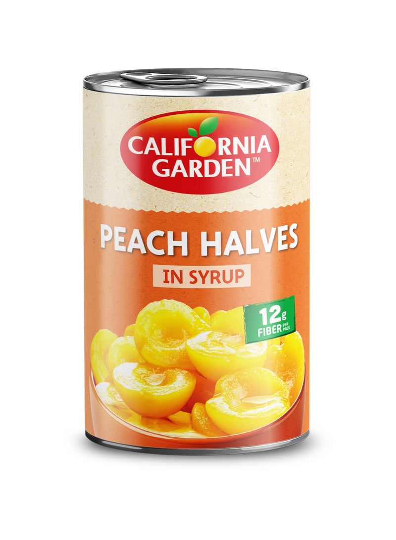 California Garden Peach Halves In Syrup - Image 1