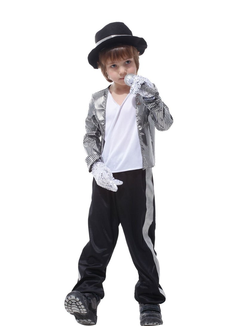 Children's Superstar Star Mike Image Suit Drama Activity Performance Costume - Image 4