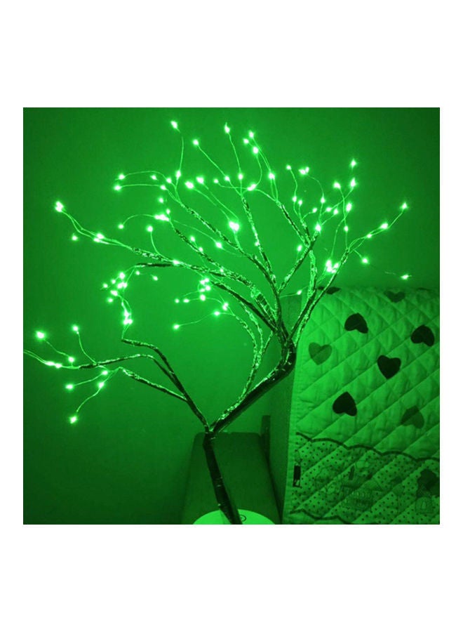 NIBEMINENT LED Copper Wire Tree Lights white 33*4*17cm - Image 1