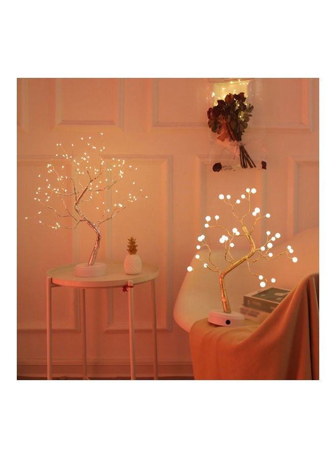 NIBEMINENT LED Copper Wire Tree Lights white 33*4*17cm - Image 2