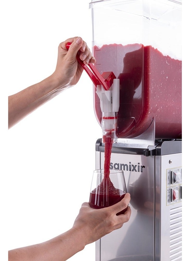 Samixir Mono Single 12 Lt Slush Ice Cream Machine SLUSH-12-I  - Image 2