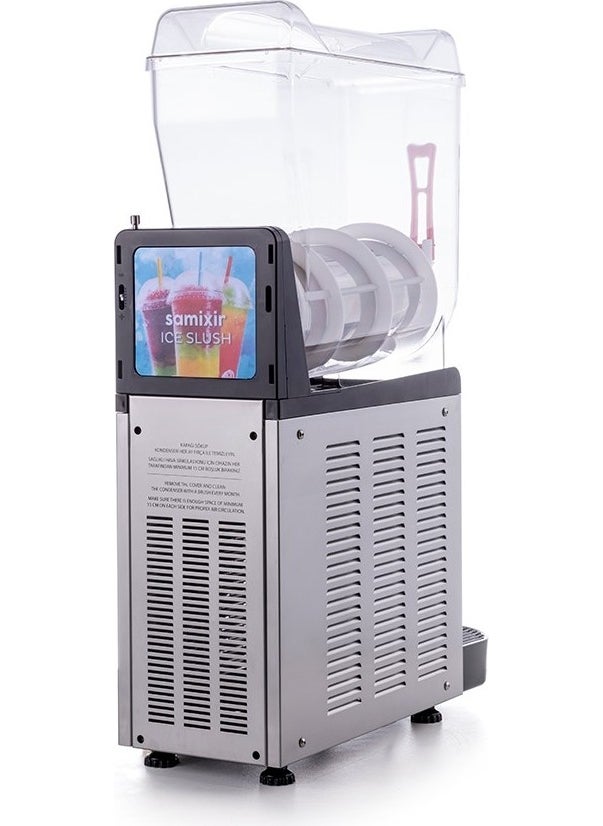 Samixir Mono Single 12 Lt Slush Ice Cream Machine SLUSH-12-I  - Image 4