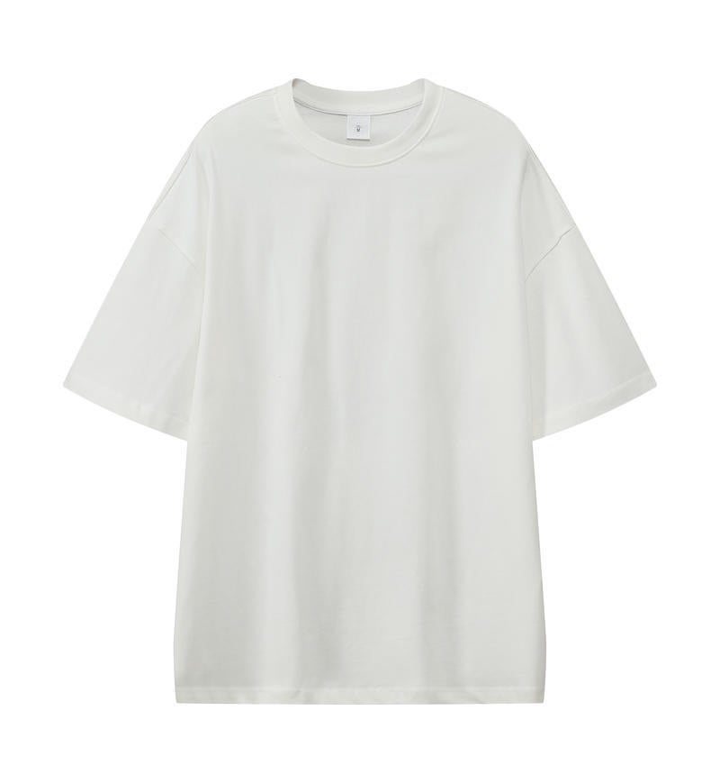 2023 spring and summer tide brand 305G loose men's short sleeve T-shirt FOG earth color pure cotton heavy T-shirt heavy industry without gender - Image 1