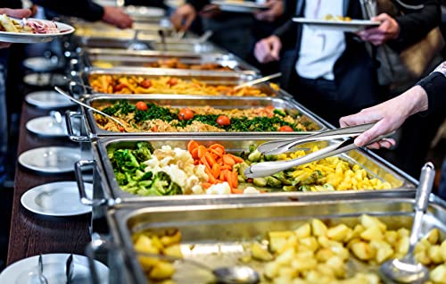 Cuisinox ملاقط تقديم من الفولاذ المقاوم للصدأ من كوزينوكس، 12" - Image 3
