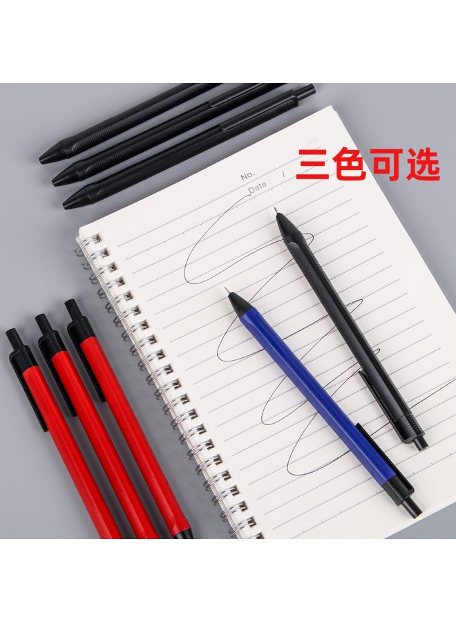 HELPS Creative Smooth Medium Oil Pen Black Blue Red 0.7mm Press Gel Pen Office Student Half Needle Ball Point Pen - Image 4