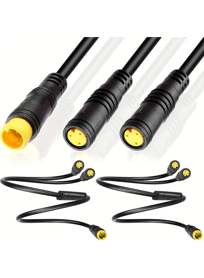 Male to 2 Female Y Splitter Sensor Cable for Bafang BBS E Bike Motor68 - Image 1