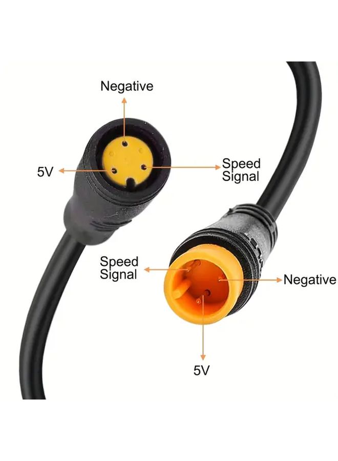 Male to 2 Female Y Splitter Sensor Cable for Bafang BBS E Bike Motor68 - Image 4