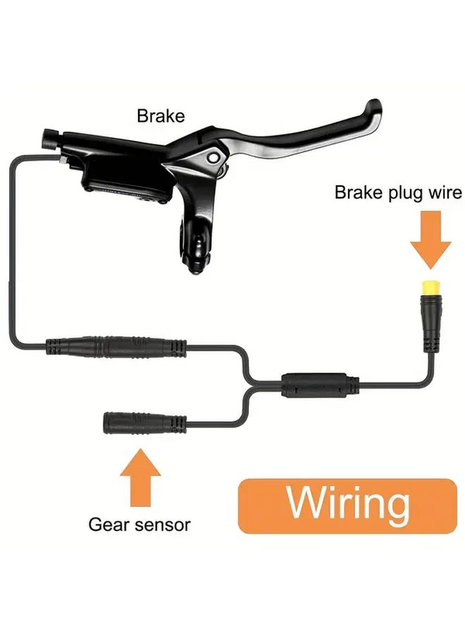 Male to 2 Female Y Splitter Sensor Cable for Bafang BBS E Bike Motor68 - Image 3