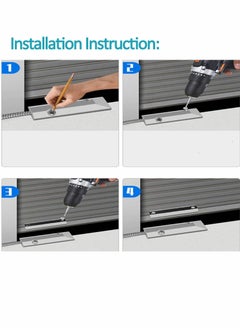 SYOSI Wired Metal Door Window Magnetic Contact Sensor Switch Security Alarm Kit for Garage Warehouse Factory  - Image 5