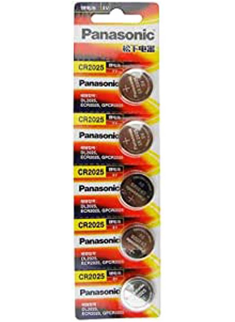 Cr-2025 Lithium Button Battery