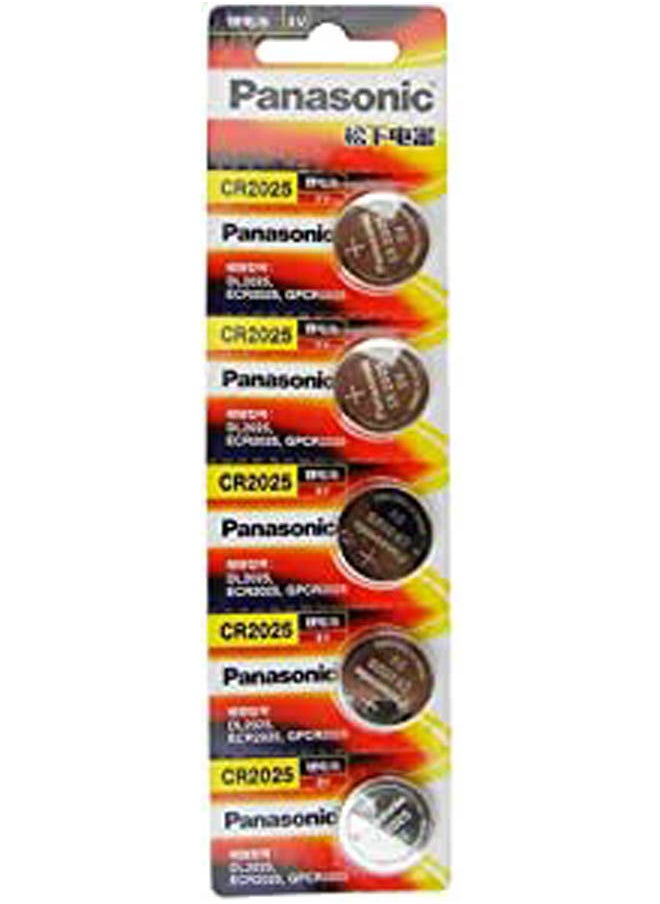 Cr-2025 Lithium Button Battery