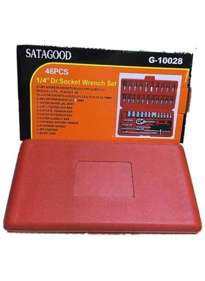Generic 46-piece Chinese tool set of bits and screwdrivers  - Image 3