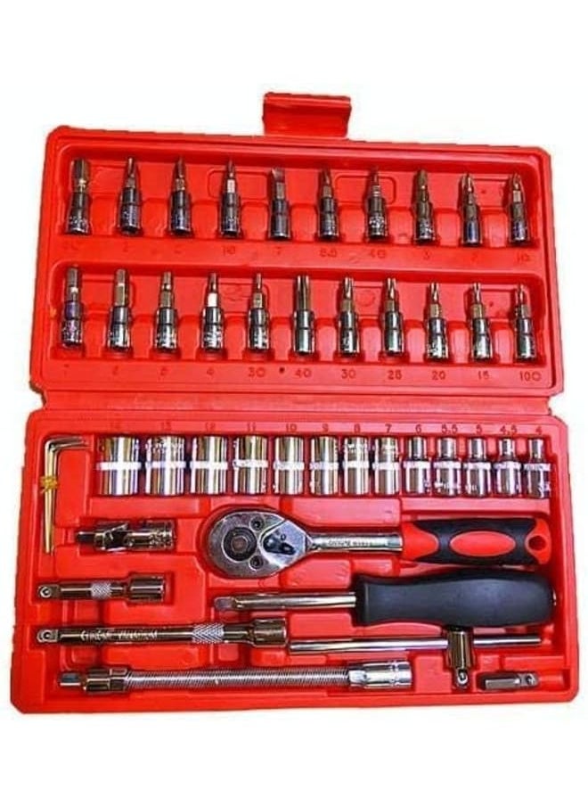 Generic 46-piece Chinese tool set of bits and screwdrivers  - Image 2